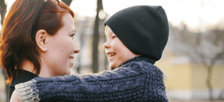 FCSS Case Study - photo of a mum and her son