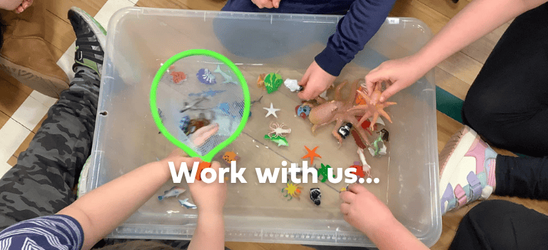 FCSS Job children playing with toys